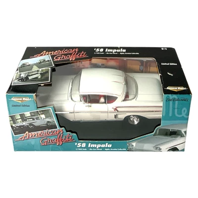Ertl 1:18 1958 Chevrolet Impala American Graffiti Diecast Vehicle Car - Image 1 of 4