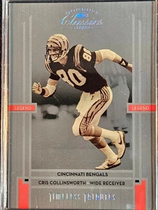 2005 Donruss Timeless Tributes Silver /50 Cris Collinsworth #107 Bengals - Picture 1 of 3