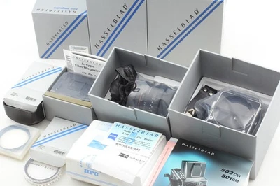 ⏯ ISO 3200 [Top MINT in Box] Hasselblad 503CW CFE 80mm Lens A12 IV From JAPAN - Image 1 of 4