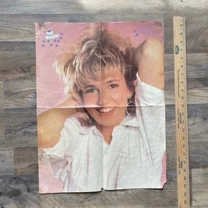 Debbie Gibson Wil Wheaton double-sided poster pinup 90s vtg 21 x 16 USED Bopper - Picture 1 of 7