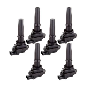 6 Pcs Ignition Coils for Chevy Tracker Suzuki Aerio Esteem Vitara 2.0L 2.5L - Picture 1 of 1