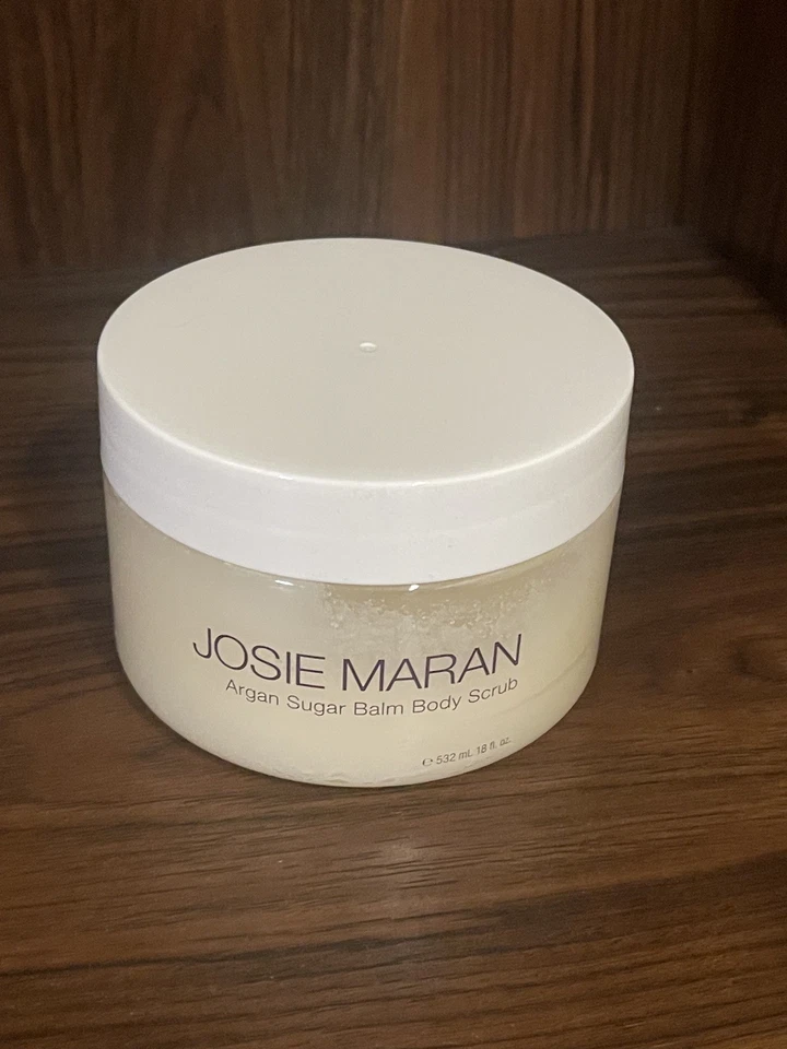 ✨ Josie Maran Argan Sugar Balm Body Scrub – Vanilla bean– NEW & Sealed! ✨ - Image 1 of 3