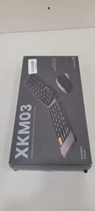 ProtoArc XKM03 Bluetooth Ergonomic Foldable Keyboard and Mouse No Dongle Tested - Picture 1 of 2
