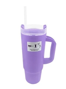 Tumbler with Handle and Straw - Picture 1 of 1