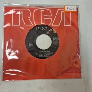 KEITH WHITLEY- MIAMI, MY AMY 7" 45 RPM LIKE NEW OOP - Picture 1 of 2