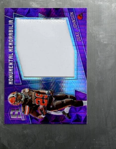 B4294- 2016 Spectra Monumental Memorabilia Neon Pink #10 Duke Johnson Jersey/10 - Picture 1 of 2