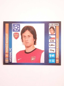 #408 Tomas Rosicky Arsenal FC - 2013/14 Panini Champions League