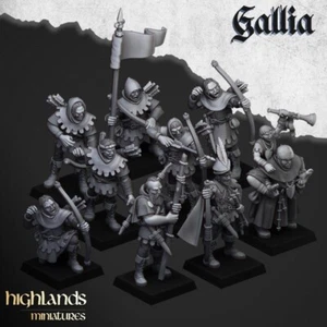 Robin Hood and Sherwood Archers - Gallia/Breton - Highlands Miniatures - Outlaws - Bild 1 von 3