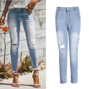 women stone wash Jeans - Picture 1 of 5