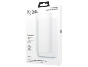 BodyGuardz Pure 2 Tempered Glass Screen Protector For Samsung Galaxy A32 5G - Picture 1 of 3