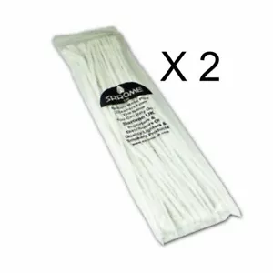 2 x Sarome Churchwarden Pipe Cleaners 50 each pack = 100 pipe cleaners 12 Inches - Picture 1 of 1