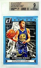 2014-15 Panini Donruss Scoring Kings Press Proof Blue /99 Stephen Curry #39