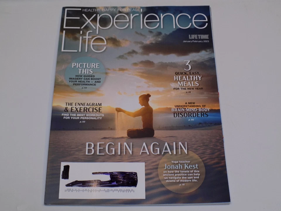 Experience Life Magazine Healthy Meal Jonah Kest Yoga Teacher Enneagram Exercise - Image 1 of 1
