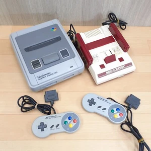 Nintendo Japanese Famicom & Super Famicom Console bundle  FS519VG - Picture 1 of 9