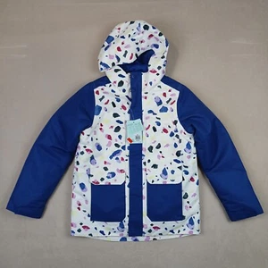 DSG Small Girls 3 In 1 Terrazo Print 17x22 NWT Hooded - Picture 1 of 13