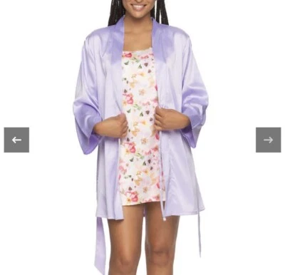 Juego de quimise y bata para mujer Felina talla grande NUEVO Foto 1 de 2