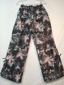 ZeroXposure All Over Print Insulated Ski Snow Pants Youth Pockets Elastic Sz 14 - Picture 1 of 19