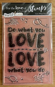 Hunkydory For the Love of Stamps - Love What You Do Stamping Card Making Craft - Picture 1 of 2