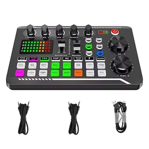 Multi-function Sound Card F998 Audio Processing Equipment Easy to operate - Picture 1 of 19