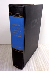 History of the Canadian National Railways G.R. Stevens Hardcover 1973 - Picture 1 of 6