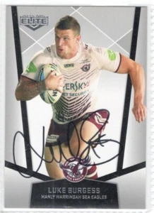 β π₯ 2015 ELITE Signed Card LUKE BURGESS #53 π₯β FREE POSTAGE β - Picture 1 of 1