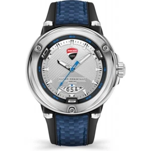 Orologio ducati solo tempo uomo in pelle blu 49mm DTWGN2018905 - Imagen 1 de 4