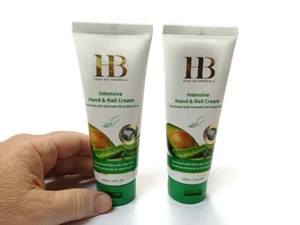 H&B 2 Stück Intensive Hand- & Nagelcreme 100 ml, Mineralien aus dem Toten Meer Avocado & Aloe Vera - Bild 1 von 11