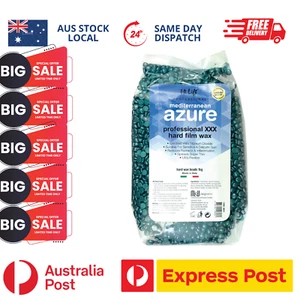 Hi Lift Mediterranean Azure Hard Wax Beads Film Wax Ultra Flex - 1kg Italy - Picture 1 of 4