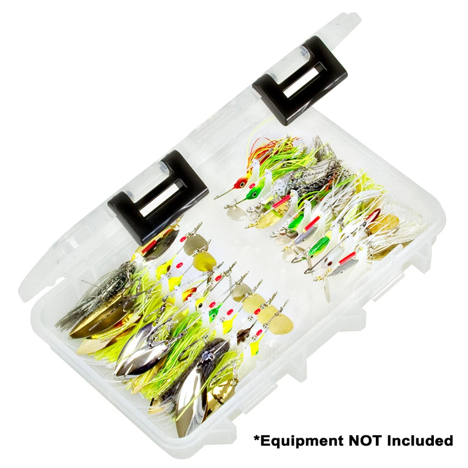 Plano Elite Series Spinnerbait Stowaway 3600 Clear Tackle Box 10.75" 7.25 x1.75" - Image 1 of 1