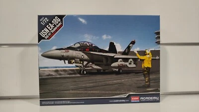 USN EA 18G VAQ-141Shadow Hawks caccia boeing modellino 1-72 Academy 12560 - Immagine 1 di 2