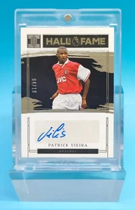 2023-24 Impeccable Arsenal Vieira Hall of Fame Auto 4/10 jersey number ≈1/1 SP - Picture 1 of 2