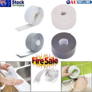 Bath Caulk Tape Wall Sink Basin Edge OD Self-Adhesive Sealing Strip Kitchen OD - Picture 1 of 9