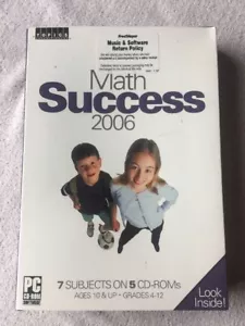 Math Success 2006 7 Subjects on 5 CD-ROMs PC (Topics) - Picture 1 of 3