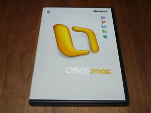 Microsoft Office Mac 2004 Standard Edition niederländische Vollversion dutch - Bild 1 von 3