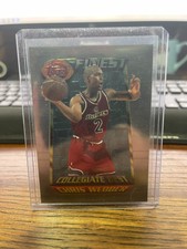 1994-95 Finest CHRIS WEBBER Collegiate Best - "Blank Back" or "Silverback"