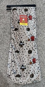 Berkshire Snoopy  Woodstock Peanuts Fall Thanksgiving Turkey Throw Blanket NWT - Picture 1 of 4