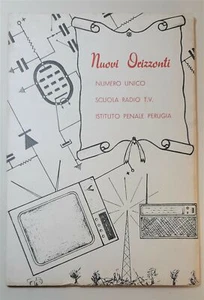 Orizzonti numero unico scuola radio tv Istituto Penale Perugia 1965 - Imagen 1 de 1