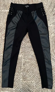Fashion Nova Womens Blacjk Full Length Leggings Size XL - Picture 1 of 7