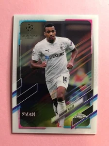 ALASSANE PLEA 2021 Topps Chrome UEFA Steve Aoki NEON REFRACTOR /199 SSP - Picture 1 of 2
