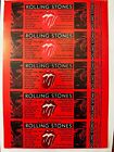 VERY RARE 1981 Rolling Stones Candlestick Park San Francisco TICKET SHEET 