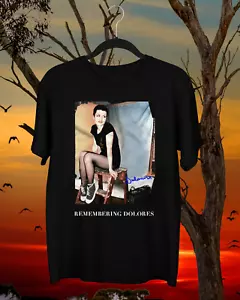 Remembering Dolores O'Riordan unisex T-Shirt Short sleeve BS074 - Picture 1 of 3