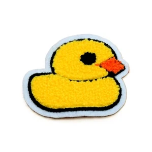 Patch Canard Jaune Brodé - À Coudre - Applique Animale - Imagen 1 de 4