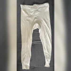 Vintage/ Antique cotton wool mix Long Johns, 34/36 adjustable waist , 1920s - Picture 1 of 4