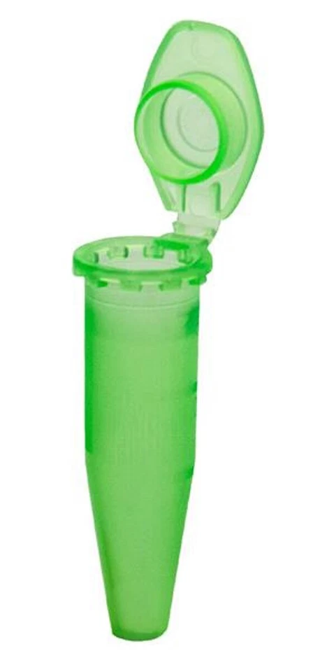 MARKENLOS Reaktionsgefäß Easy Fit 1,5ml Homöopathie Globulibehälter Globulidose graduiert