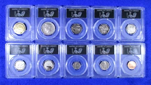 2017s 225th TOP POP ENHANCED UNC SET FDOI GIFT BOX PCGS RARE AM LIBERTY LABELS - Picture 1 of 15