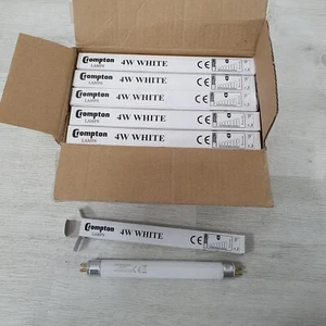 25 x CROMPTON FT64W 6" 4W T5 Leuchtstoffröhre weiß - D5 - Bild 1 von 3