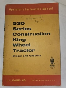 Tractor de rueda King de colección serie 530 de construcción diésel gasolina manual - Imagen 1 de 8