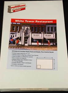 Nuevo de Lote Antiguo Walther's Cornerstone White Tower Restaurant HO Escala 1/87 Kit 933-3033 - Imagen 1 de 9