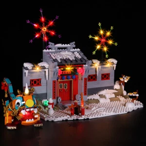Kit de luces LED LocoLee para Lego 80106 Story of Nian juego de iluminación de bloques de construcción - Imagen 1 de 10