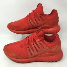 red tubular adidas womens